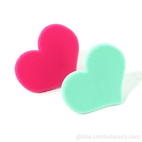 Silicone Face Clean Brush Heart Silicone Facial Cleansing Brush Face Brush Manufactory